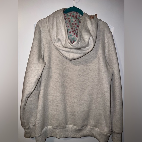 Size L Diva Snow Gear hoodie with buttons - Picture 2 of 5